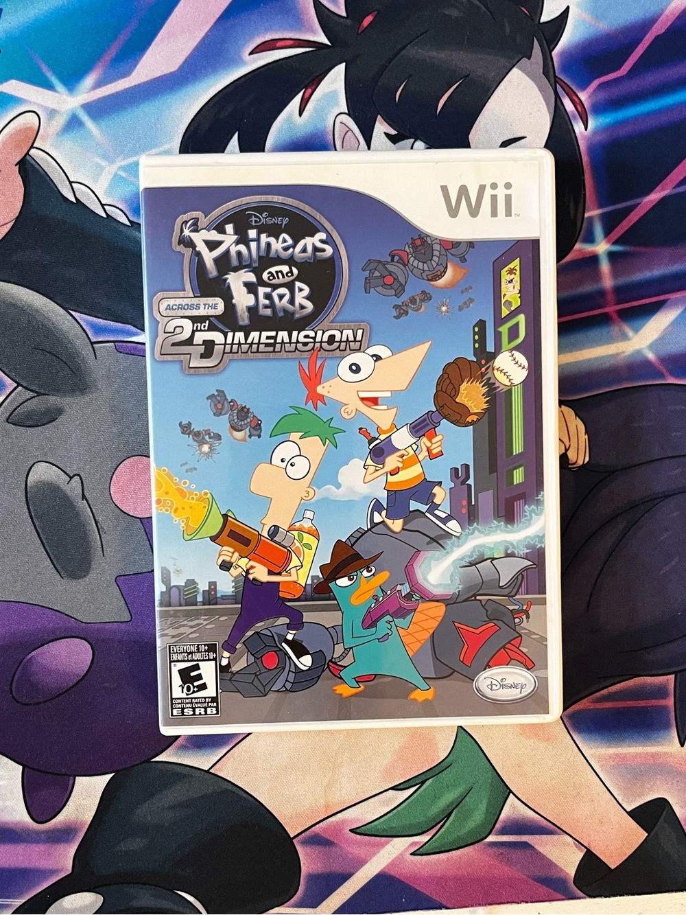Phineas And Ferb Across The Second Dimension Wii Game